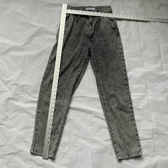 Garage Mom 80s Mom Jeans - black wash  size 0 24 - Picture 5 of 7